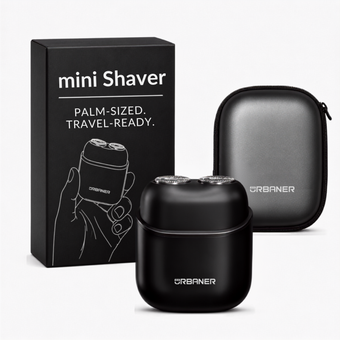 Mini Electric Shaver for Men, Palm-Sized and Travel-Ready
