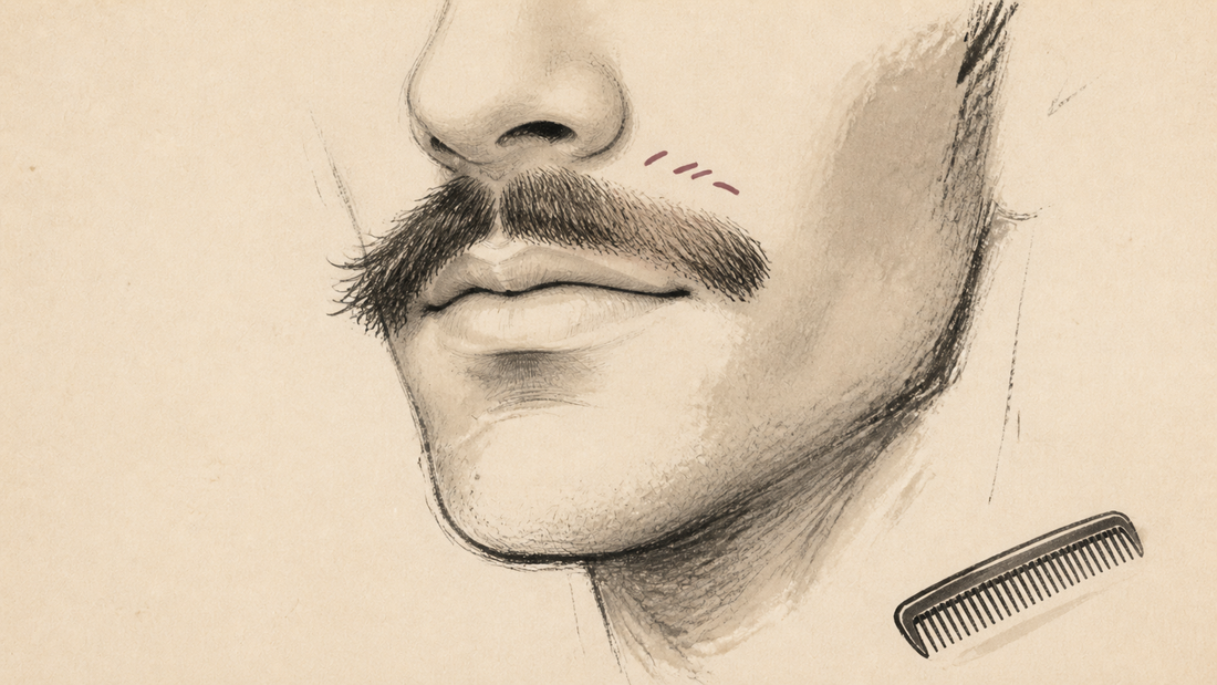 How to Fix an Overtrimmed Mustache Without Making It Worse