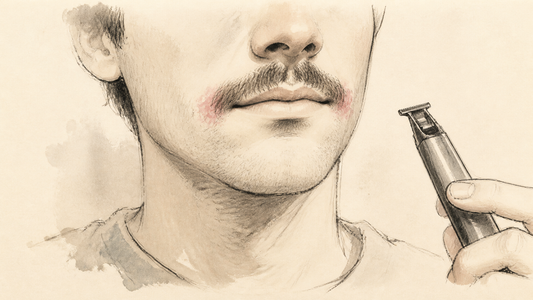 How to Trim a Mustache When You Have Sensitive Skin