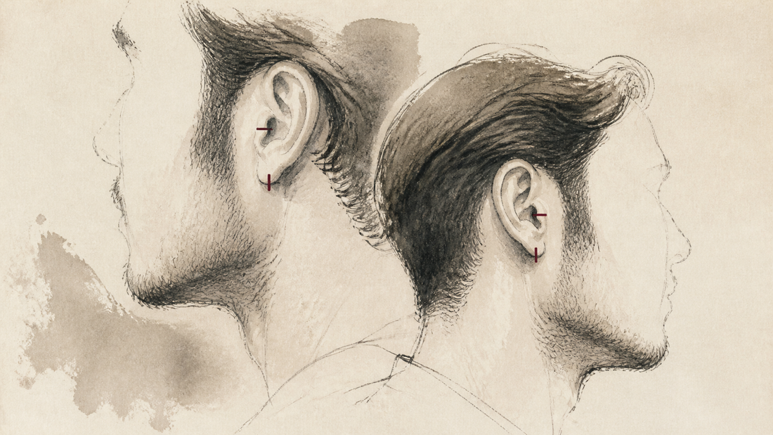 How to Trim Sideburns Evenly (Without a Second Mirror)