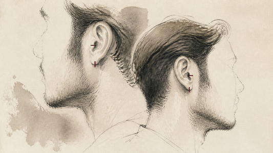 How to Trim Sideburns Evenly (Without a Second Mirror)