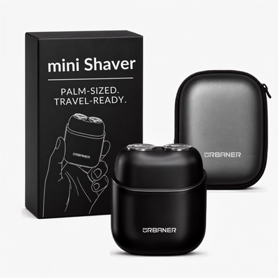Mini Electric Shaver for Men, Palm-Sized and Travel-Ready