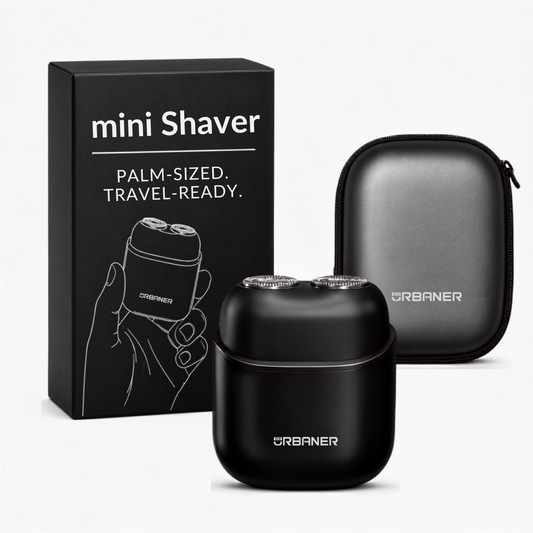 Mini Electric Shaver for Men, Palm-Sized and Travel-Ready