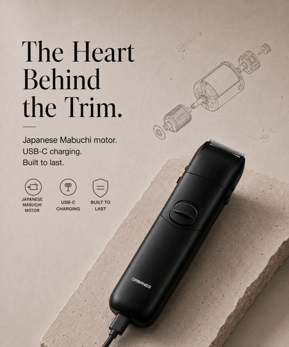 Dual-Head Beard & Mustache Trimmer for Men
