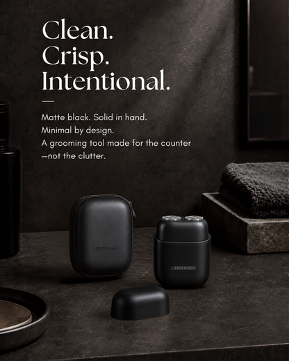 Mini Electric Shaver for Men, Palm-Sized and Travel-Ready