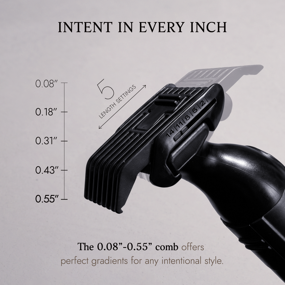 Mustache Trimmer for Men, Battery Operated