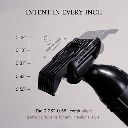 Mustache Trimmer for Men, Battery Operated