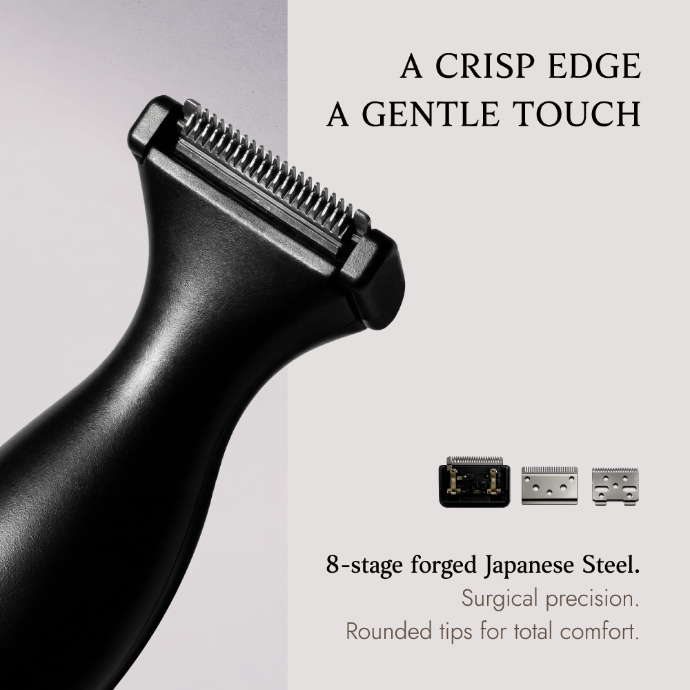Mustache Trimmer for Men, Battery Operated