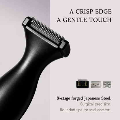 Mustache Trimmer for Men, Battery Operated